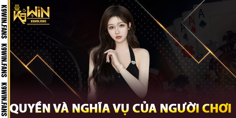 Điều Khoản K9win – Nền Tảng Pháp Lý Bảo Vệ Người Chơi 2 Quyền lợi và nghĩa vụ của người chơi